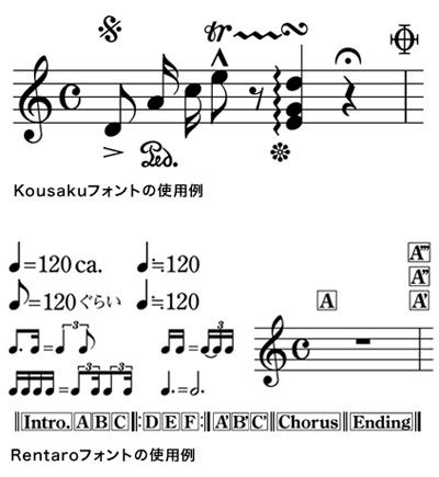 フォントへのこだわり